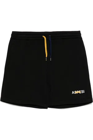 Aspesi Garment dyed gauzed shorts