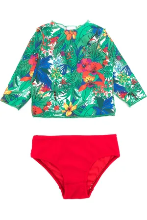 AMIR SLAMA Printed bikini set