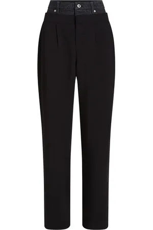 Karl Lagerfeld Double-waist tailored trousers