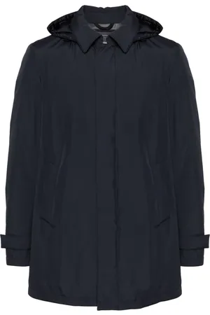 HERNO Detachable-hood down coat