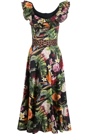 Philipp Plein Floral-print maxi dress