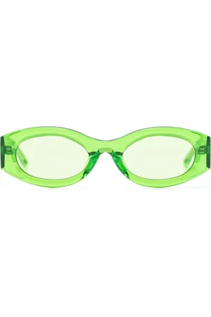 Linda Farrow Berta oval sunglasses