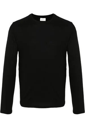 Saint Laurent Embroidered-Cassandre logo T-shirt