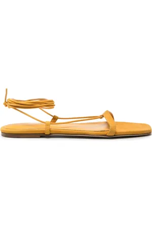 Totême The Tie suede sandals