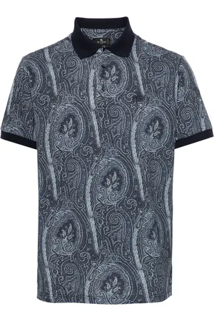 Etro Paisley-print polo shirt