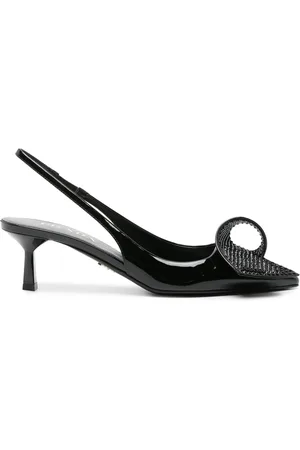Prada 55mm embellished slingback pumps