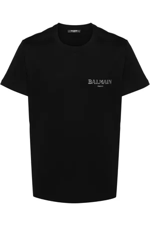 Balmain Logo-appliqu?? cotton T-shirt