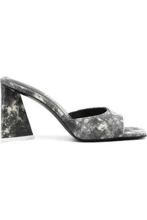 The Attico Mini Devon 85mm suede sandals