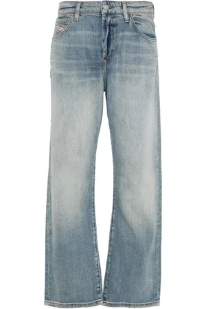 Diesel 1999 D-Reggy 0grdn mid-rise straight-leg jeans