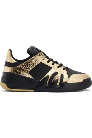 Giuseppe Zanotti Panelled metallic sneakers