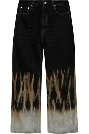 Rick Owens Degrad??-effect jeans