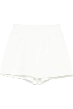 Fendi Embroidered-logo shorts