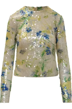 Msgm Sequin-embellished blouse