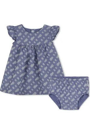 HUGO BOSS Monogram-pattern dress