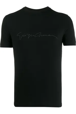 Giorgio Armani Logo-print slim-fit T-shirt