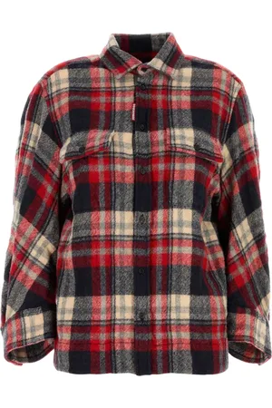Dsquared2 Embroidered flannel Dean shirt