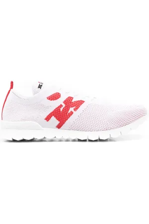 Kiton Logo-embroidered sneakers