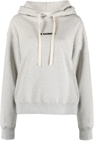 Jil Sander Logo-print drawstring hoodie