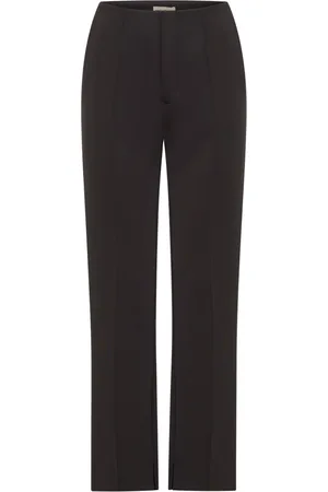 Nicholas Lillianna straight-leg pleated trousers