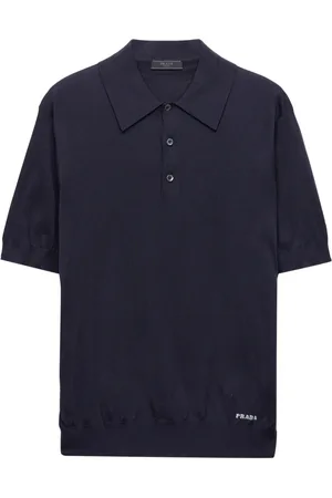 Prada Silk polo shirt
