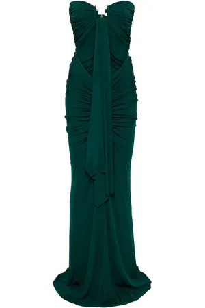 CHRISTOPHER ESBER Gemstone-embellished maxi dress