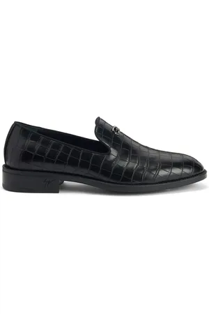 Giuseppe Zanotti Imrham crocodile-effect loafers