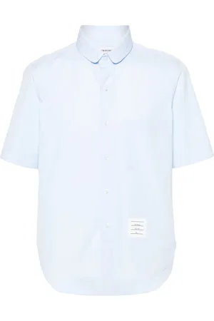 Thom Browne Short-sleeve poplin shirt
