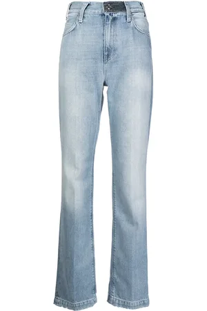 RTA Faded straight-leg jeans