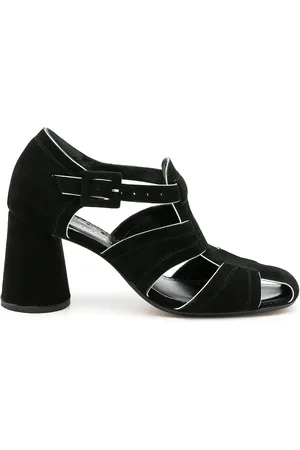 Sarah Chofakian Austin cut-out 70mm sandals