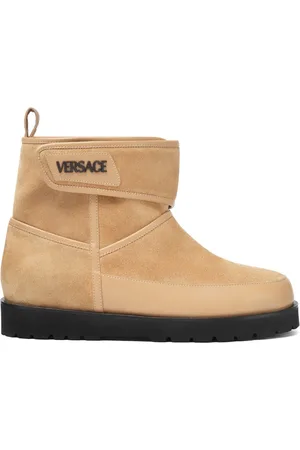 VERSACE Bastion suede boots