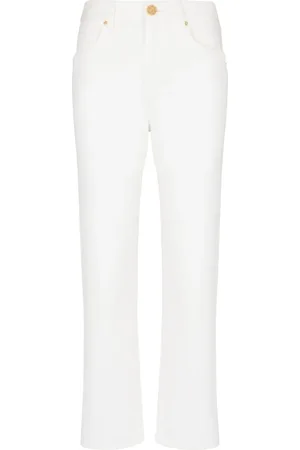 Balmain Mid-rise straight-leg jeans