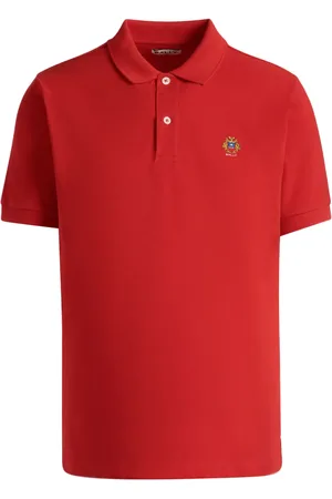 Bally Logo-embroidered organic cotton polo shirt