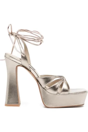 SENSO Tahlia 135mm metallic-leather sandals