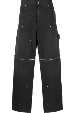 Givenchy Zip-detailed straight-cut trousers