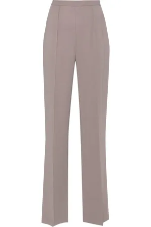 Styland High-waisted straight-leg trousers