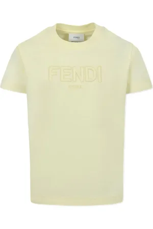 Fendi Embroidered-logo T-shirt