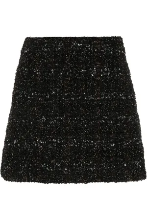 Fabiana Filippi Textured high-waist skirt