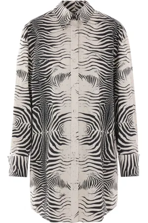 Roberto Cavalli Zebra-print shirtdress
