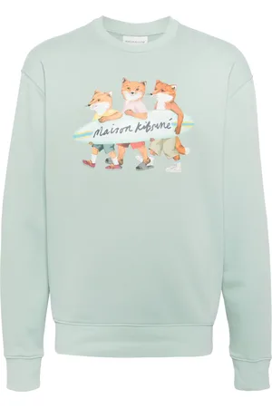 Maison Kitsuné Signature fox motif cotton sweater