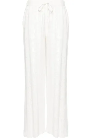 P.A.R.O.S.H. Glare sequinned trousers