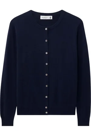 PRINGLE OF SCOTLAND Crew-neck cashmere cardigan