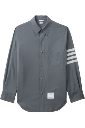 Thom Browne Snap front shirt jacket