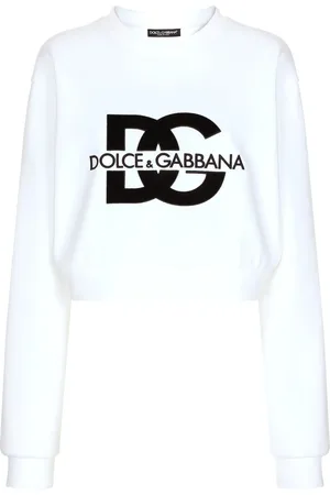 Dolce & Gabbana Logo-print cotton-blend sweatshirt