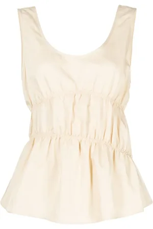 GOEN.J Ruched sleeveless top