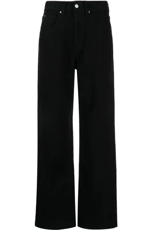 Izzue High-rise straight-leg jeans