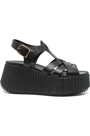 Chloé 85mm leather sandals