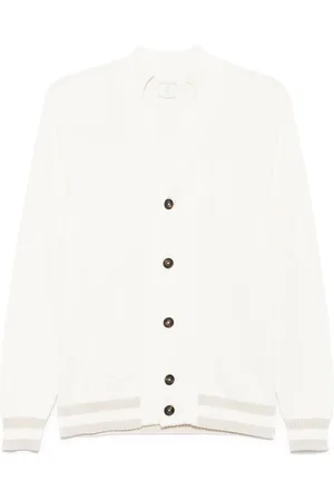 ELEVENTY Stripe-detailed cardigan
