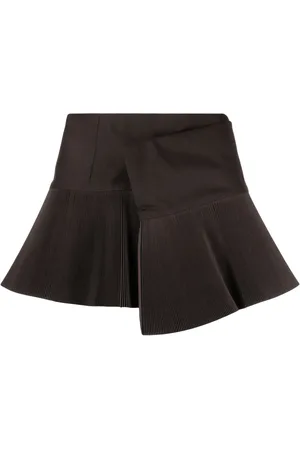 JNBY Asymmetric wrap miniskirt