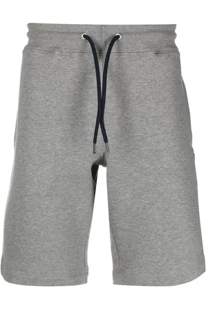 Paul Smith Zebra-patch organic-cotton track shorts