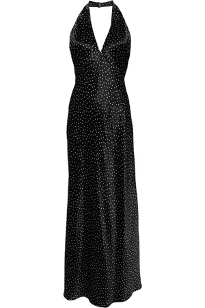 Reformation Silk polka dot dress